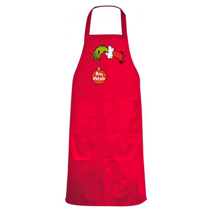 Grembiule cucina Natalizio elfo Stampa Idea Regalo Festivita' Buon Natale chef cuochi ristorazione