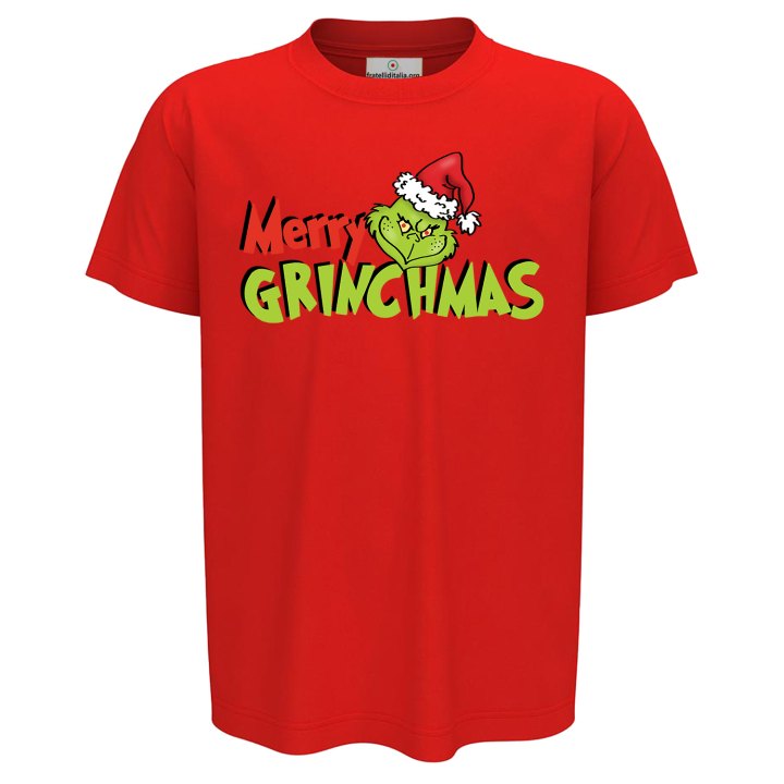 T-Shirt maglia Natalizia bambino cartoni animati Natale bambina vestiti Natalizi scuola festa
