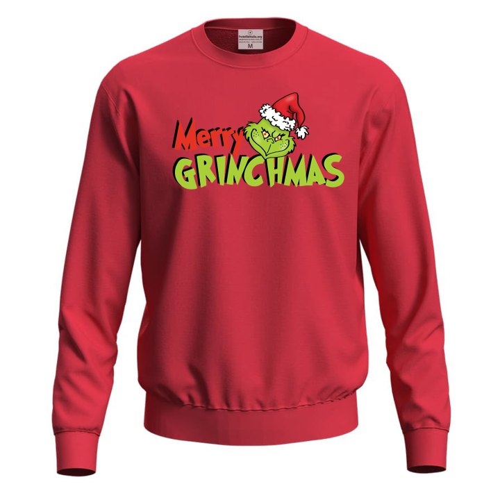 Sweat-shirt de Noël unisexe Imprimé style bande dessinée avec thème festif, cadeau de vacances idéal pour hommes et femmes