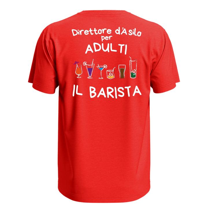 Camiseta clásica de manga corta con impresión DTF "ASILO PER ADULTI" - Unisex XS-5XL